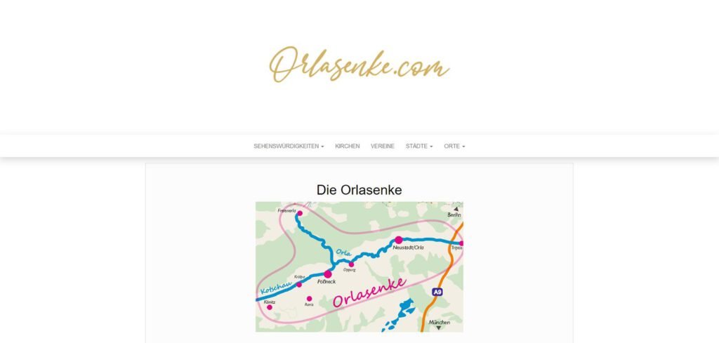 Orlasenke Erleben Sie eine tolle Landschaft